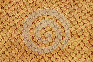 Texture of genuine leather embossed under skin of exotic scaly reptile, background