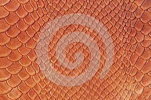 Texture of genuine matte rough leather close-up, trend pattern, imitation of the skin of scaly exotic reptile, fashion