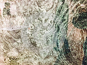 Texture of granite background. Granite Texture green Base with light green streaks