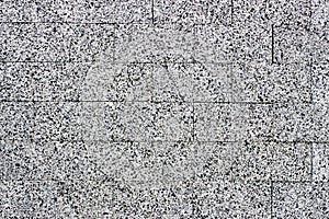 texture of the granite paving slabs