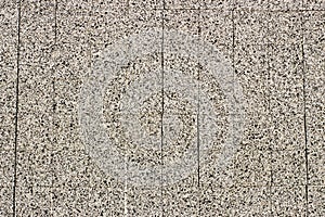 texture of the granite paving slabs