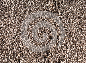 Texture gray plastered wall for background