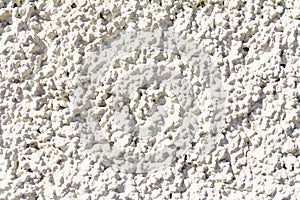 Texture of gray plastered wall.