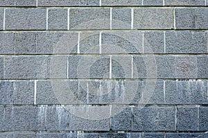 Gray stone wall texture