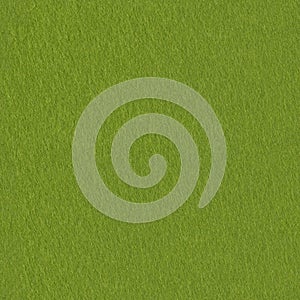 Texture of green felt on macro. Seamless square background, tile ready.
