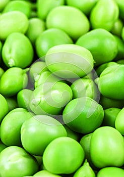 Texture of green pea photo