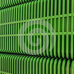 Texture of green plastic plastic