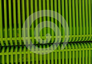 Texture of green plastic plastic