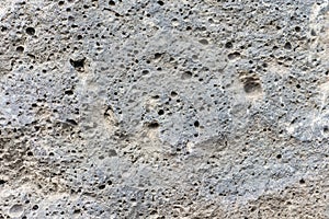 Texture of grey stone wall