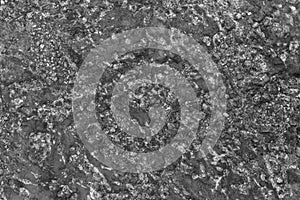 The texture of the ground