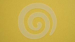 Texture of grunge panorama yellow leather. Yellow background