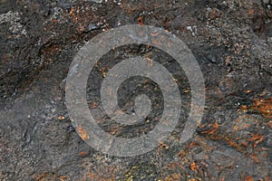 Texture of iron ore photo