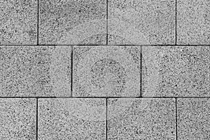 texture of large gray bricks