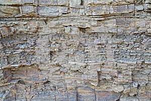 Texture layers metamorphic rocks photo