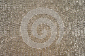 The texture of light crocodile skin.
