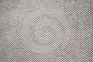 Texture of linen grey cloth background