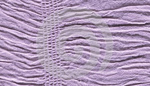 Texture of linen purple fabric