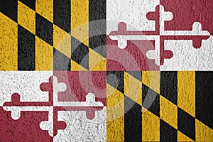 Texture of Maryland flag.