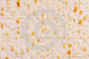Texture of matza