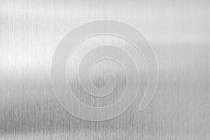 Texture metal background of brushed steel plate