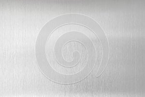 Texture metal background of brushed steel plate