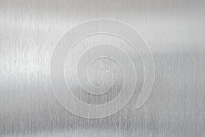 Texture metal background of brushed steel plate