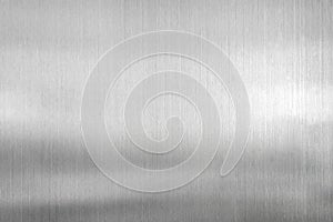 texture metal background of brushed steel plate