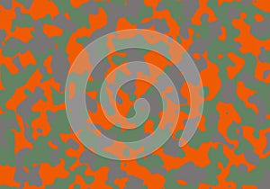 Texture military camouflage army green hunting. Abstract military camo background for army and hunting textile print. Vector
