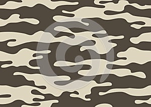 Texture military camouflage repeats seamless army gray hunting black white colors forest photo