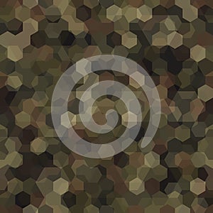 Texture military camouflage seamless pattern. Abstract army vector illustration