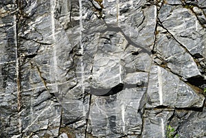 Texture of mountain rock
