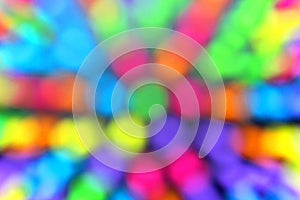 Texture multicolored circles blurred background bright colors