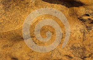 Texture of natural brown hematite