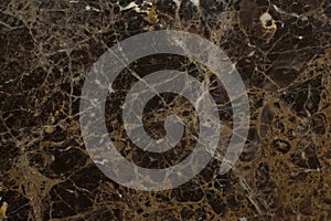 The texture of natural brown marble is called Emperador Dark photo
