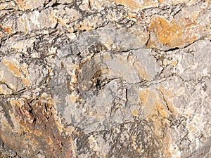 The texture of natural rock, the surface of natural stone, and the pattern of steppingstone
