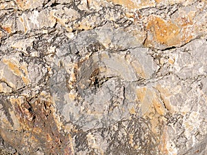 The texture of natural rock, the surface of natural stone, and the pattern of steppingstone