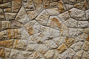 Texture from natural stone wall