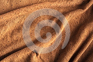 Texture of natural suede leather