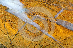 Texture of natural yellow jasper