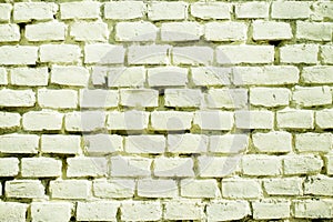 The texture of an old brick wall