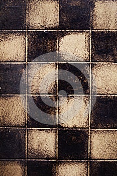 Texture of an Old Chess Table