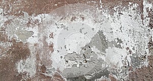 Texture of old cracked concrete surface background