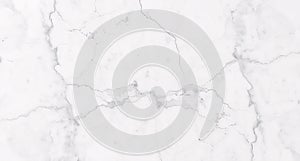 Texture of an old cracked white wall