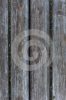 Texture old gray wooden boards aged from time to time. Textured surface background backdrop wallpaper