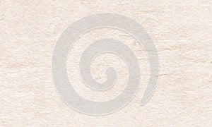 Texture of old organic light cream paper, background for design with copy space text or image.