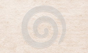 Texture of old organic light cream paper, background for design with copy space text or image.