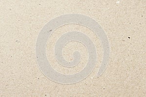 Texture of old organic light cream paper, background for design. Recyclable material, has small inclusions of cellulose