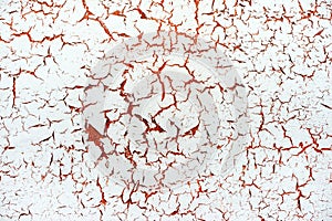 Texture of old painted concrete wall