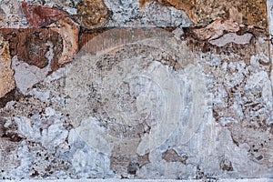 Texture of an old peeling wall