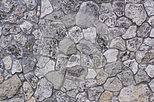 Texture of old rock wall for background